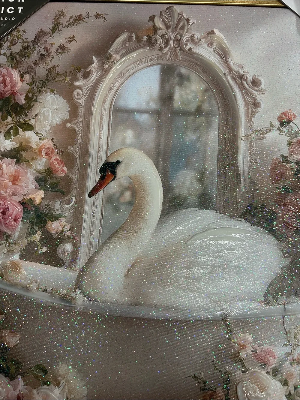 District elegant swan